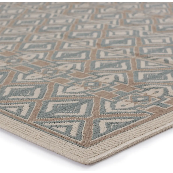 Mahaba Rug MAH03 - Greige/ Sesame/ Green