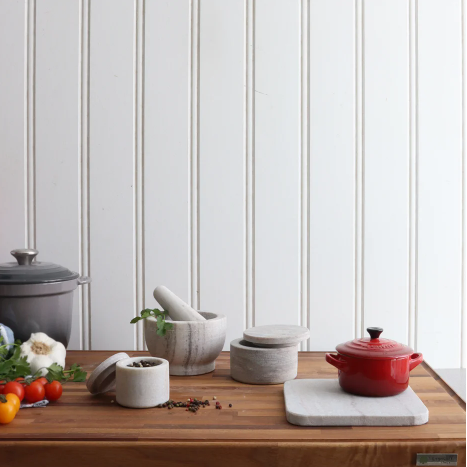 Natural Stone Mortar And Pestle