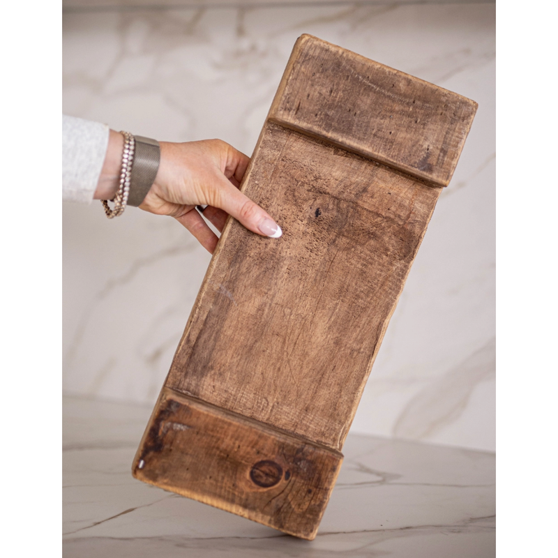 Trivet Riser in Reclaimed Elm Wood