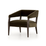 Gary Club Chair in Surrey Olive