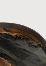 Organic Glass Tray | Bronze