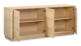 Round Off Sideboard in Natural Oak
