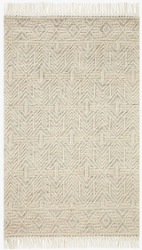 Noelle Area Rug in Ivory/Black
