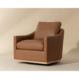 Corbin Swivel Chair in Aline Butternut