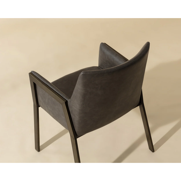 Bernadette Dining Armchair in Kendall Grey