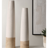 Ivory Sands, Vases, S/2