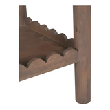 Wiley Side Table in Vintage Brown