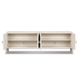 Cressida Media Console in Ivory