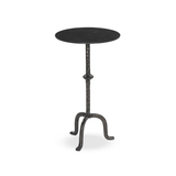 Jocelyn End Table in Raw Black Iron