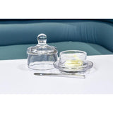 Dome Covered Glass Dish