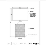 Wickes Table Lamp