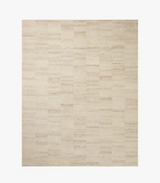 Rocky Rug in Natural/Fog