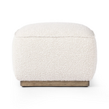 Sinclair Square Ottoman in Knoll Natural