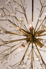 Dunkirk Chandelier - Aged Brass