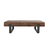 Duarte Coffee Table - Rustic Brown