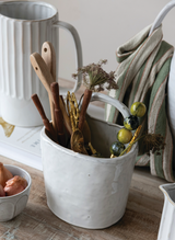 Stoneware Crock w/Handle