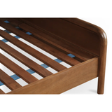 Rye King Bed Warm Brown