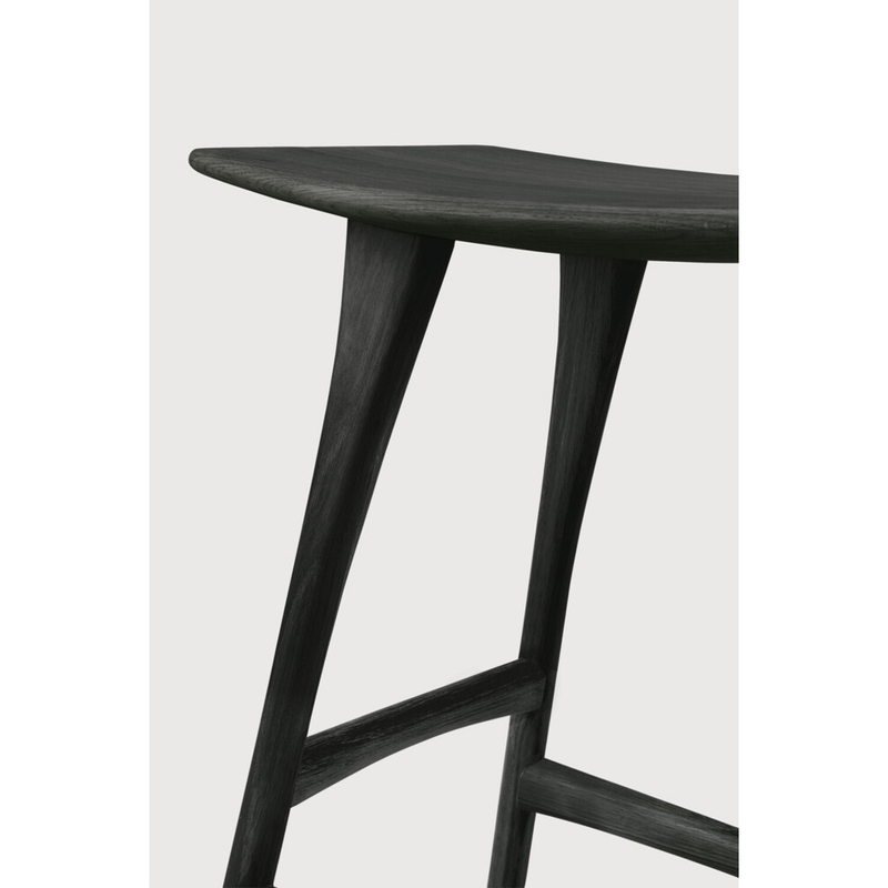 Osso Counter Stool in Oak Black