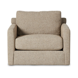 Hampton Swivel Chair in Delta Sand