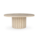 Tiber 70" Dining Table in Washed Cream