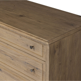 Maggie 6 Drawer Dresser in Aged Smoked Oak