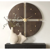 Walnut Elegance Clock