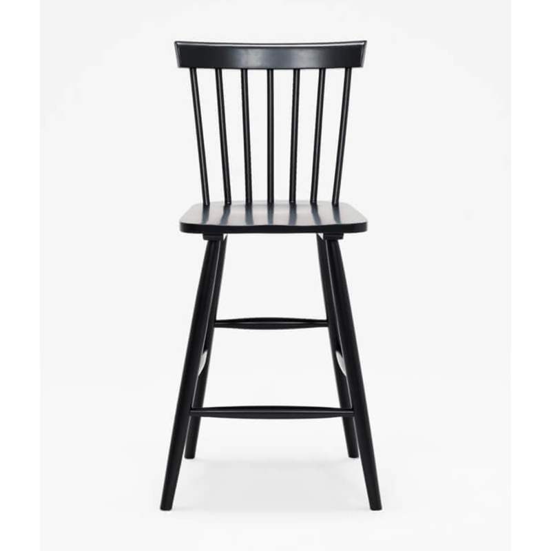 Lyla Side Counter Stool in Black