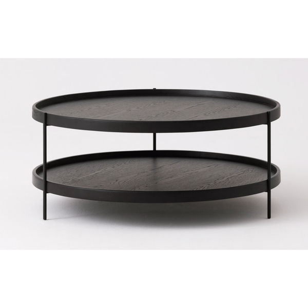 Sage Round Coffee Table - Black