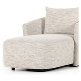 Farrah Chaise Lounge in Merino Cotton