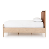 Rosedale Bed in Yucca Oak Veneer & Chaps Sand