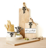 Mini Wood Serving Board Set