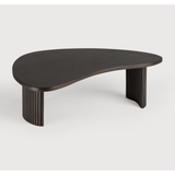 Boomerang Coffee Table in Mahogany Dark Brown