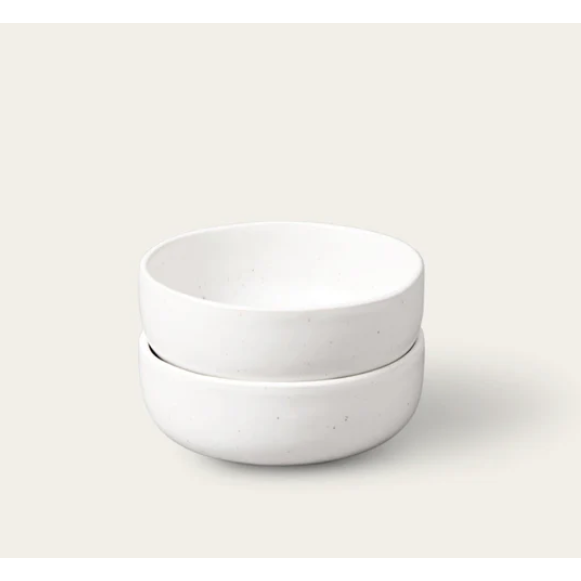 The Cereal Bowls Speckled White