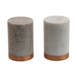 Marble and Copper Salt & Papper Shakers