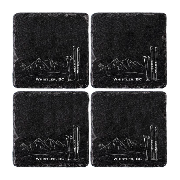 Whistler Slate Coasters
