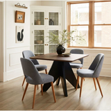 Lisse Square Dining Table Espresso