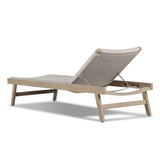 Delano Outdoor Chaise in Washed Brown