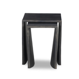 Sonya Outdoor End Table - Distressed Bronze