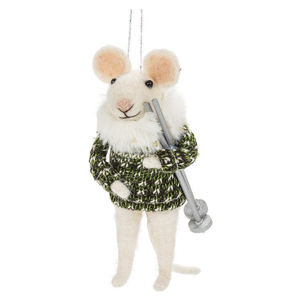 Winter Mouse Ornament