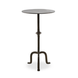 Jocelyn End Table in Dark Brass