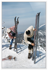 On The Slopes Of Sugarbush by Slim Aarons