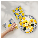 Sorrento Lemon Dishcloths