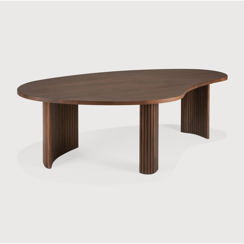 Boomerang Coffee Table in Teak Brown