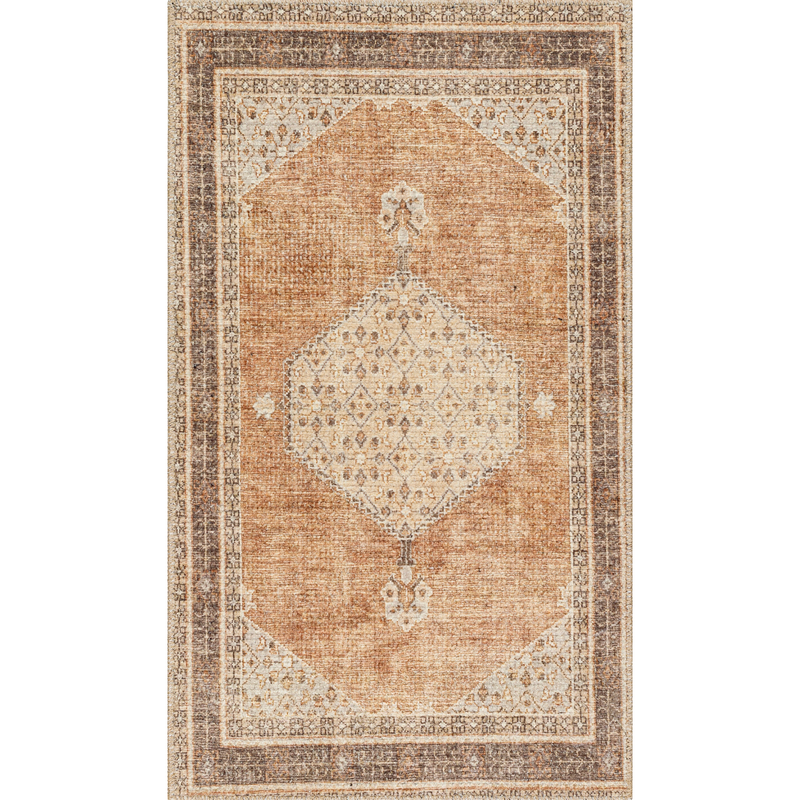 Lila Rug in Saddle/ Tan