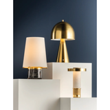 Sefton Portable Table Lamp in Brass