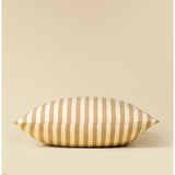 Narrow Stripe Cushion Sand 20" x 20"