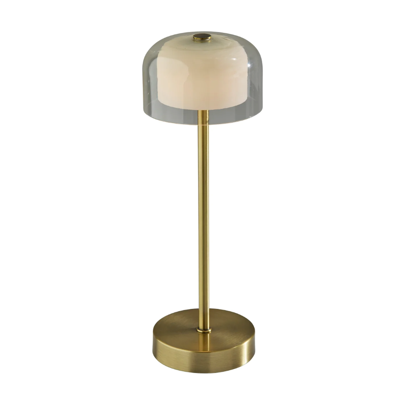 Benji Cordless LED Table Lamp in Brass