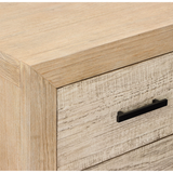 Roux Nightstand Double Drawer