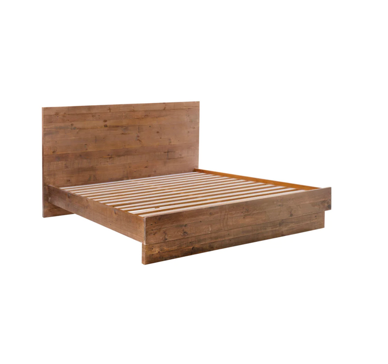 Nevada Bed - Dark Driftwood