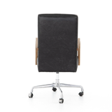 Bryson Channeled Desk Chair in Durango Smoke